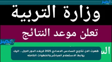 ظهرت الآن نتائج السادس الإعدادي 2025 كربلاء الدور الأول.. إليك روابط الاستعلام المباشر والخطوات الكاملة